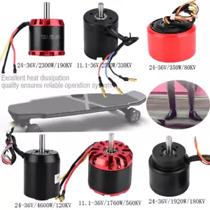 80-560KV brushless Motor Maximum 36V sensorless for E-Scooter Skateboard - Picture 1 of 30