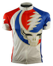 Primal Wear Grateful Dead Origins Skull Mens Cycling Jersey New Short Sleeve