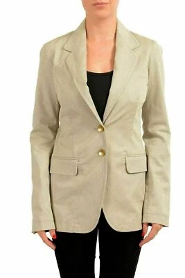 Blazer Mujer Gianfranco Ferre Beige Dos Botones US S IT 40 Foto 1 de 4