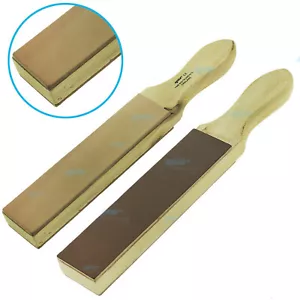 YNR NEW HAND MADE SHAVING STROP BELT REAL LEATHER RAZOR SHARPENING - Picture 1 of 8