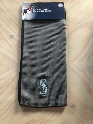 Seattle Mariners 19" x 41" Gray Microfiber Towel Cover