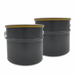 Eimer Blecheimer mit Deckel Leereimer Metalleimer Farbeimer Innen-Rostschutz - Bild 1 von 10