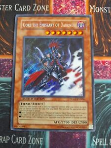 Yu-Gi-Oh! TCG Gorz the Emissary of Darkness DLG1-EN000 Secret Rare Limited NM/LP
