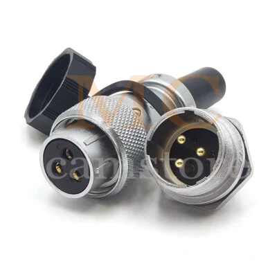 WEIPU WS20 3pin Connector,AC DC Industrial Aviation Auto Circular Solder Plug - Image 1 of 4