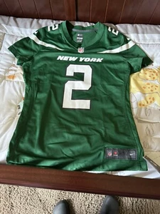 Nike Women’s New York Jets Zach Wilson Jersey Size Small - Picture 1 of 5
