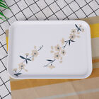  Decorative Serving Tray Snack Fruit Plate Household Storage Tray Floral Serving