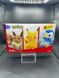 Pokémon Mega Build And Show Trio 3 Pack - Picture 1 of 2
