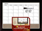Biała tablica kalendarza tablica magnetyczna sucho wymazanie biuletyn ścienny planner czasu