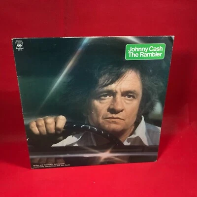 JOHNNY CASH The Rambler 1977 UK vinyl LP My Cowboy's Last Ride original - Image 1 of 4