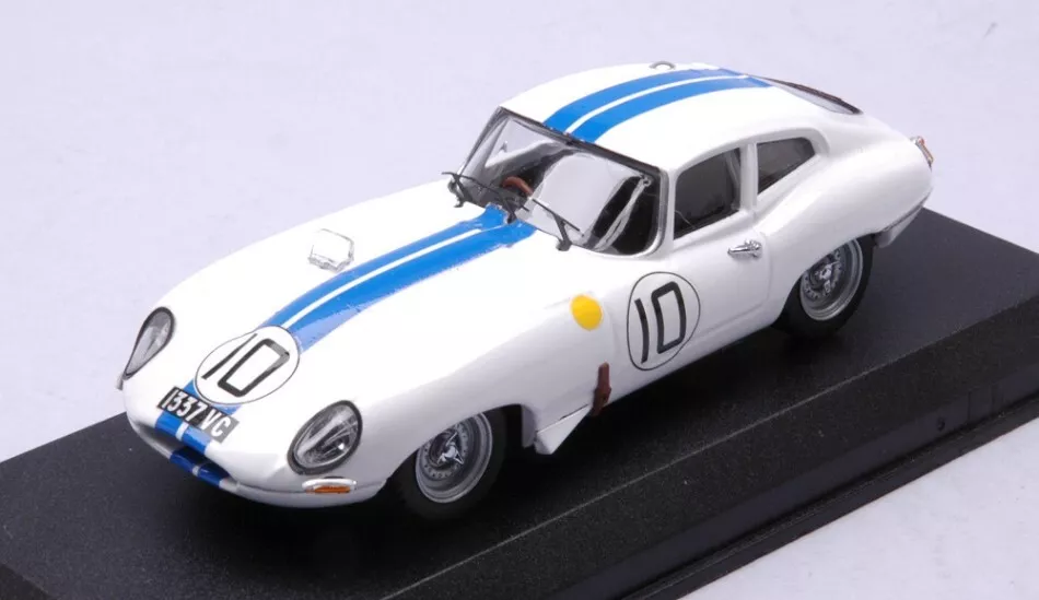 Jaguar E Type Coupe' #10 Lm 1962 Cunningham / Salvadori 1:43 Model BEST MODELS - Immagine 1 di 1