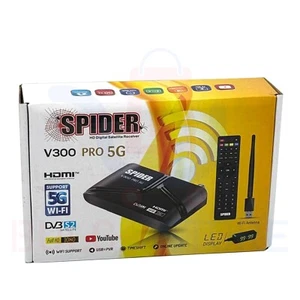 Ricevitore satellitare V300 Pro 5G TV Box رسيفر سبايدر اشتراك 10 سنوات - Foto 1 di 6