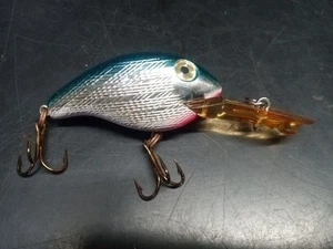 Esca da Pesca Ribelle Vintage Blu Argento Rosa Bianco - Foto 1 di 10