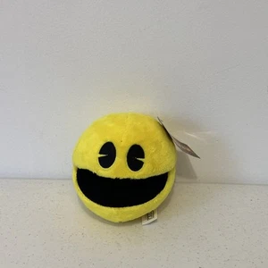 Pac-Man Plush Battle Royale Yellow 4" Plush Bandai Namco Toy Factory NEW NWT - Picture 1 of 4