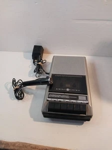 Reproductor grabadora de cinta de casete GE General Electric de colección 3-5016D piezas/reparación - Imagen 1 de 7