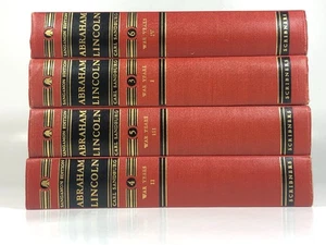 Carl Sandburg ABRAHAM LINCOLN: WAR YEARS  4 Vol Set Sangamon - Picture 1 of 16