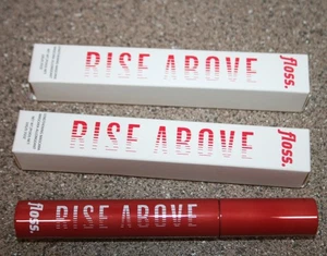 2 x FLOSS Rise Above Lengthening Mascara BLACK 0.35 oz .35 / 10g each Full Size - Picture 1 of 1