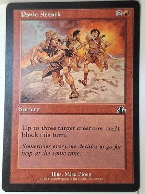 Panic Attack - Prophecy - Magic the Gathering MTG Nice! - Image 1 of 3