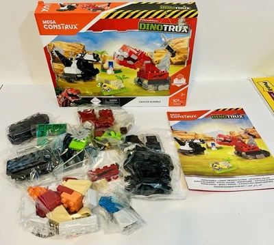 Mega Construx Dinotrux Crater Rumble  - 100% COMPLETE NIOB - Image 1 of 4