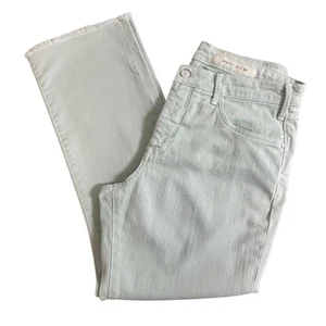 Pilcro Anthropologie Script cropped jeans women's size 30 mint green - Picture 1 of 9