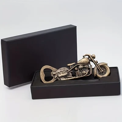 Abridor de botellas de cerveza vintage para motocicleta - Regalo único para ciclistas y entusiastas de la cerveza Foto 1 de 4