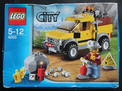 LEGO CITY 4 x 4 MINING TRUCK RETIRED SET No 4200. BRAND NEW IN DAMAGED BOX. - Image 1 of 4