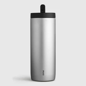 ORIGINAL BMW SILBER THERMO TRAVEL MUG EDELSTAHL VAKUUM 530ML 80235B5F627 - Bild 1 von 3