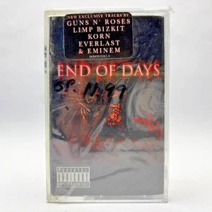 End of Days - Original Soundtrack - 1999 Cassette - Mint, SEALED w/Hype Sticker - Picture 1 of 3