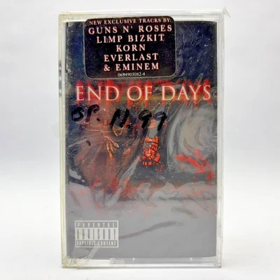 End of Days - Original Soundtrack - 1999 Cassette - Mint, SEALED w/Hype Sticker - Image 1 of 3
