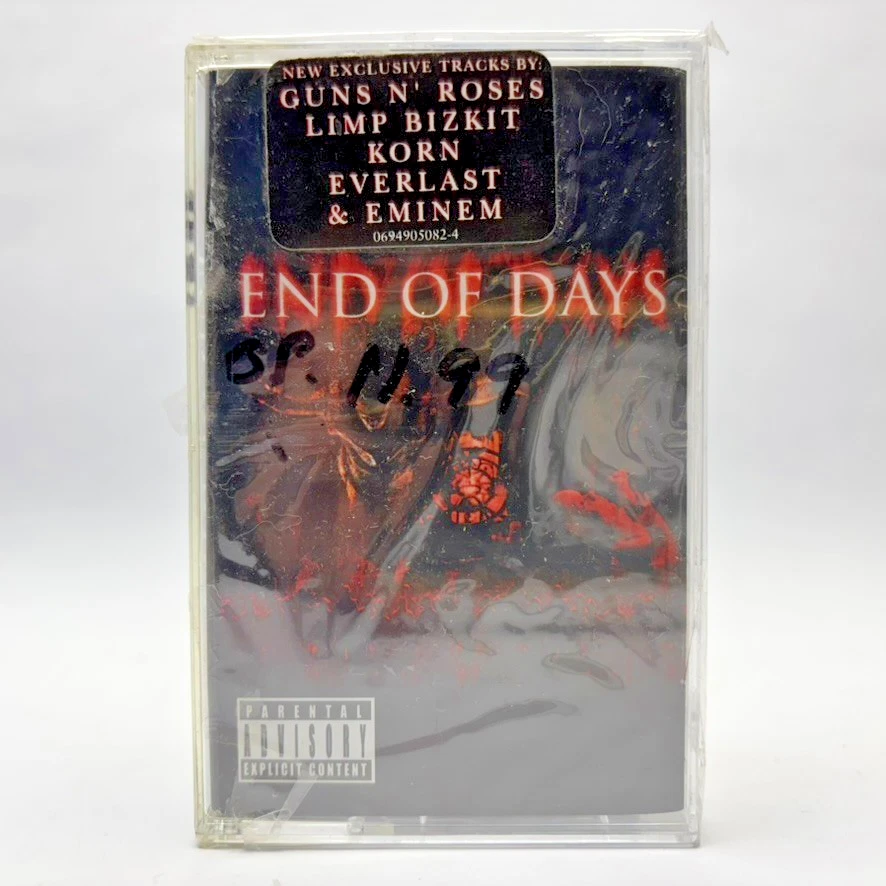 End of Days - Original Soundtrack - 1999 Cassette - Mint, SEALED w/Hype Sticker - Image 1 of 3