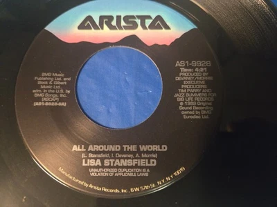 Lisa Stansfield – All Around The World - 7" VINYL SINGLE - Image 1 of 3