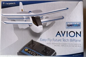 Megatech Avion BiPlane Indoor Flier - Picture 1 of 4