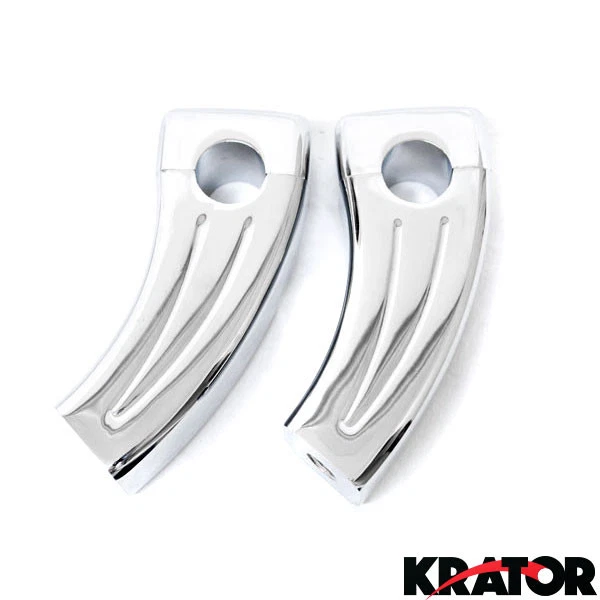 Elevadores de manillar de 1" cromados personalizados de 3,5" para Suzuki Marauder VZ 800 1600 Foto 1 de 3