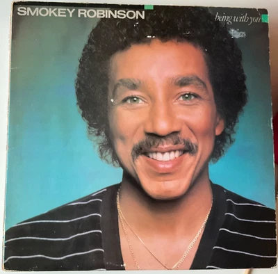 Smokey Robinson  Being With You UK 1981 FUNK/SOUL  VERY GOOD+ LP VINYL - Image 1 of 4