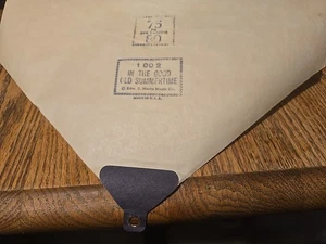 Im guten alten Sommer Musik Klavier Wortrolle Marka Nr 1002 - Bild 1 von 3