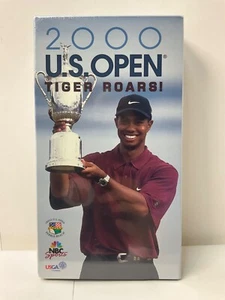 New ! 2000 U.S. Open VHS Tiger Woods Roars Championship PGA Golf Pebble Beach - Picture 1 of 7