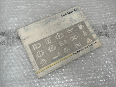 Libretto Uso E Manutenzione OPEL ASTRA 1990 - Immagine 1 di 3