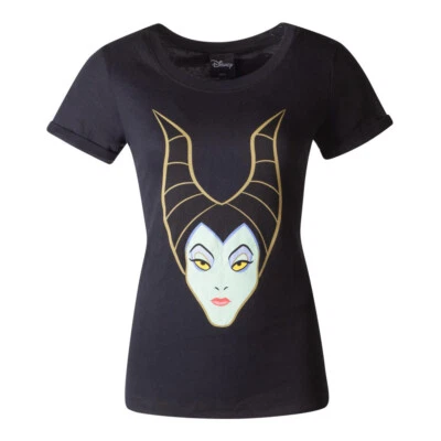 T-Shirt DISNEY Maléfique Femme, Grand, Noir (TS461745MMA-L) - Photo 1/2