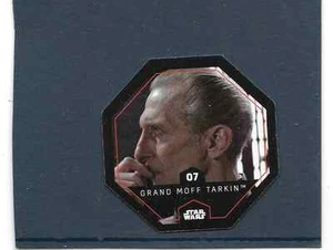 JETON COLLECTOR 2015.STAR WARS (LECLERC).GRAND MOFF TARKIN. N° 07 COSMIC SHELLS - Imagen 1 de 1