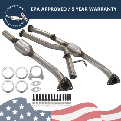 Fit For 2001-2004 Toyota Sequoia 4.7L Right & Left Catalytic Converter Set Foto 1 de 4