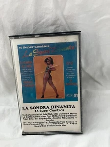 La Sonora Dinamita 16 Super Cumbias 1987 Sonotone Music Group Cassette - Bild 1 von 11