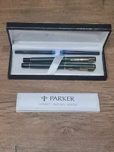 Parker IM Fountain Pen and Ballpoint Set - 'Freightliner' Branded - Rare - Picture 1 of 5