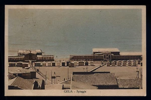 cartolina GELA spiaggia - Picture 1 of 2