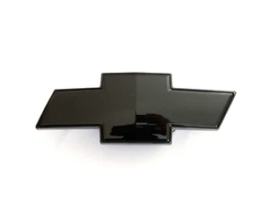 NEW Black 07-14 Avalanche Suburban Tahoe Front Grille Bowtie Emblem 22830014 OEM - Picture 1 of 3