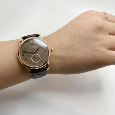 Reloj Montblanc Star Legacy 36 mm oro rosa 18 quilates esfera marrón damas MB118519 Foto 1 de 4