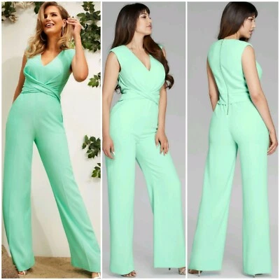 ☘🌼 NWT GUESS BY MARCIANO CAMILLE WRAP JUMPSUIT SIZE XXS  ☘🌼 - Image 1 of 4