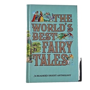 The World's Best Fairy Tales by Belle Becker Sideman Vintage Readers Digest - Picture 1 of 8