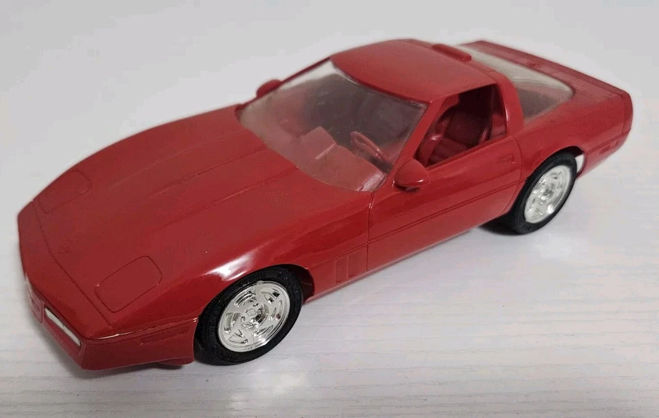 1990 Chevrolet C4 Corvette ZR-1 RED Promo Model Car LT-5 AMT ERTL #6034 - Image 1 of 4