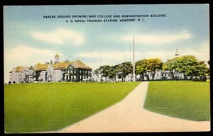 War College and Administration Building , Newport, R. I. Post Card - Picture 1 of 2
