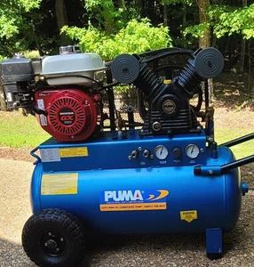 Puma 5.5-HP 20-Gallon (Belt Drive) Air Compressor w/ Honda Engine - Picture 1 of 17