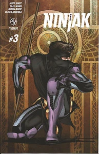 NINJAK #3 "VALIANT MOVIE" 1:10 "RAFA SANDOVAL" VARIANT COVER NEAR MINT OR BETTER - Picture 1 of 1